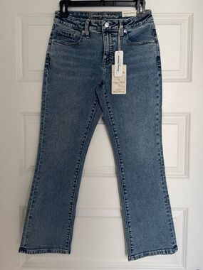 NWT Tommy Bahama INDIGO MID RISE CROP MINI Boot